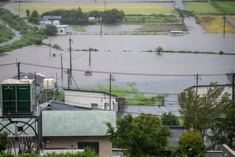 Tropical Storm Shanshan Soaks Japan, Raising Flood and .